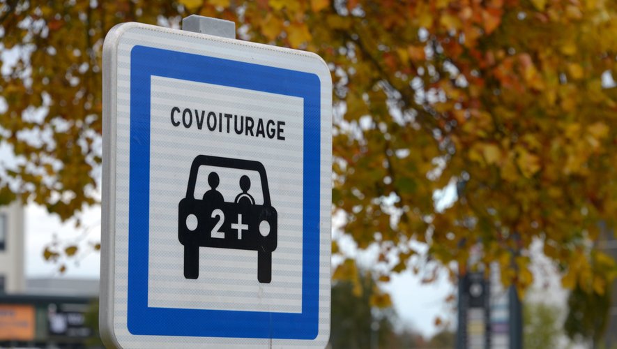 panneau covoiturage